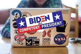 Biden for Competent President (10" x 3") Bumper Sticker - FBS-2046