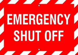 Emergency Shut Off Metal Sign, Reflective/Non, Various Sizes, Holes, Overlaminate Y/N, Quality Materials, Long Life Emergency shutoff sign,metal emergency shutoff sign,aluminum emergency shutoff sign,reflective emergency shutoff sign,budget emergency shutoff sign,affordable emergency shutoff sign,good value emergency shutoff sign,good price emergency shutoff sign,best price emergency shutoff sign,best value emergency shutoff sign,12 18 24 30 36 emergency shutoff sign,small emergency shutoff sign,large emergency shutoff sign,red and white emergency shutoff sign,