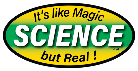 It's Like Magic, but Real Science Sticker