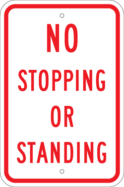 No Stopping or Standing Metal Sign, Reflective/Non, Various Sizes, Holes, Overlaminate Y/N, Quality Materials, Long Life Nc no stopping or standing sign,std Nc no stopping or standing sign,standard Nc no stopping or standing sign,aluminum Nc no stopping or standing sign,metal Nc no stopping or standing sign,reflective Nc no stopping or standing sign,eng grade Nc no stopping or standing sign,engineer grade Nc no stopping or standing sign,hi intensity Nc no stopping or standing sign,high intensity Nc no stopping or standing sign,12 x 18 Nc no stopping or standing sign,18 x 24 Nc no stopping or standing sign,good price Nc no stopping or standing sign,good value Nc no stopping or standing sign,cheap Nc no stopping or standing sign,standard aluminum Nc no stopping or standing sign,reflective aluminum Nc no stopping or standing sign,north Carolina stopping standing