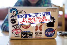 Not a Trumpster: So Many issues not enough bumper Science Sticker
