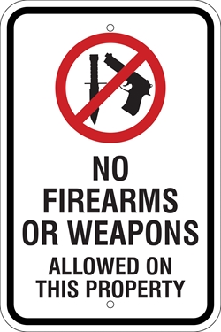 No Firearms or Weapons w/ Symbol Metal Sign, Reflective/Non-Refl., Various Sizes, Holes, Overlaminate Y/N, Quality Materials, Long Life No Firearms Weapons symbol sign,metal No Firearms Weapons symbol sign,aluminum No Firearms Weapons symbol sign,polymetal No Firearms Weapons symbol sign,cheap No Firearms Weapons symbol sign,inexpensive No Firearms Weapons symbol sign,good best value No Firearms Weapons symbol sign,small No Firearms Weapons symbol sign,large No Firearms Weapons symbol sign,long life No Firearms Weapons symbol sign,long lasting No Firearms Weapons symbol sign,quality No Firearms Weapons symbol sign,12 18 24 30 inch No Firearms Weapons symbol sign,reflective No Firearms Weapons symbol sign