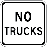 No Trucks Sign R5-2a, Metal, Various Sizes, Choose Reflective Grade, Holes or No Holes, Overlaminate Option, Quality Materials for Long Life R5-2a no trucks sign,metal no trucks sign,aluminum no trucks sign,polymetal no trucks sign,parking lot no trucks sign,cheap no trucks sign,inexpensive no trucks sign,best no trucks sign,best value no trucks sign,good value no trucks sign,small no trucks sign,medium no trucks sign,large no trucks sign,screen-printed no trucks sign,long life no trucks sign,long lasting no trucks sign,private property no trucks sign,quality no trucks sign,18 inch no trucks sign,24 inch no trucks sign,30 inch no trucks sign,36 inch no trucks sign,high reflective no trucks sign,high intensity no trucks sign