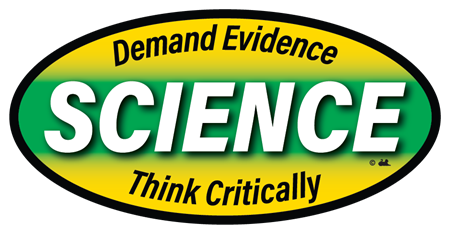 Demand Evidence, Think Critically Science Sticker