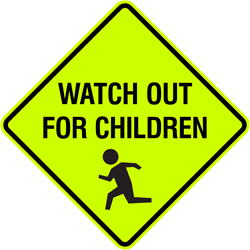 Watch Out for Children w/ Symbol Metal Sign, Fluorescent Yellow Green, Diamond Shape, Var. Sizes, Holes, Overlaminate Y/N, Quality Materials, Long Life Watch Out Children symbol sign,metal Watch Out Children symbol sign,aluminum Watch Out Children symbol sign,polymetal Watch Out Children symbol sign,parking lot Watch Out Children symbol sign,cheap Watch Out Children symbol sign,inexpensive Watch Out Children symbol sign,good best value Watch Out Children symbol sign,small Watch Out Children symbol sign,large Watch Out Children symbol sign,screen-printed Watch Out Children symbol sign,long lasting life Watch Out Children symbol sign,private property Watch Out Children symbol sign,quality Watch Out Children symbol sign,18 24 30 36 inch Watch Out Children symbol sign,high reflective Watch Out Children symbol sign,fluorescent yellow green Watch Out Children symbol sign