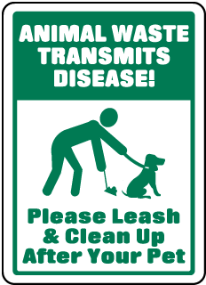 Animal Waste Transmits Disease Metal Sign, Reflective/Non, Various Sizes, Holes, Overlaminate Y/N, Quality Materials, Long Life animal waste transmits disease sign,aluminum animal waste transmits disease sign,metal animal waste transmits disease sign,reflective animal waste transmits disease sign,non-reflective animal waste transmits disease sign,12 18 24 animal waste transmits disease sign,hi high intensity animal waste transmits disease sign,engineer grade animal waste transmits disease sign,good price animal waste transmits disease sign,best price animal waste transmits disease sign,long-lasting animal waste transmits disease sign,quality animal waste transmits disease sign,good value animal waste transmits disease sign,best value animal waste transmits disease sign,