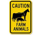 Caution Farm Animals with Symbol Metal Sign, Reflective/Non, Various Sizes, Holes, Overlaminate Y/N, Quality Materials, Long Life caution farm animals sign,aluminum caution farm animals sign,metal caution farm animals sign,reflective caution farm animals sign,non-reflective caution farm animals sign,12 18 24 caution farm animals sign,hi high intensity caution farm animals sign,engineer grade caution farm animals sign,good price caution farm animals sign,best price caution farm animals sign,long-lasting caution farm animals sign,quality caution farm animals sign,good value caution farm animals sign,best value caution farm animals sign,