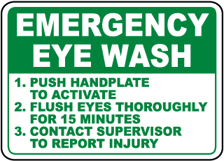 Emergency Eye Wash (Instructions) Metal Sign, Reflective/Non, Various Sizes, Holes, Overlaminate Y/N, Quality Materials, Long Life emergency eye wash instructions sign,aluminum emergency eye wash instructions sign,metal emergency eye wash instructions sign,reflective emergency eye wash instructions sign,non-reflective emergency eye wash instructions sign,12 18 24 emergency eye wash instructions sign,hi high intensity emergency eye wash instructions sign,engineer grade emergency eye wash instructions sign,good price emergency eye wash instructions sign,best price emergency eye wash instructions sign,long-lasting emergency eye wash instructions sign,quality emergency eye wash instructions sign,good value emergency eye wash instructions sign,best value emergency eye wash instructions sign,
