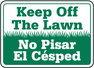 Keep Off The Lawn Sign (Bilingual/Spanish) Metal Sign (Landscape), Reflective/Non, Various Sizes, Holes, Overlaminate Y/N, Quality Materials, Long Life please keep off lawn spanish sign,aluminum please keep off lawn spanish sign,metal please keep off lawn spanish sign,reflective please keep off lawn spanish sign,non-reflective please keep off lawn spanish sign,12 18 24 please keep off lawn spanish sign,hi high intensity please keep off lawn spanish sign,engineer grade please keep off lawn spanish sign,good price please keep off lawn spanish sign,best price please keep off lawn spanish sign,long-lasting please keep off lawn spanish sign,quality please keep off lawn spanish sign,good value please keep off lawn spanish sign,best value please keep off lawn spanish sign,