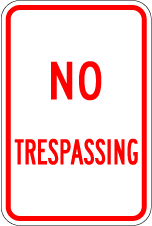 No Trespassing Violators Will Be Prosecuted Metal Sign, Reflective/Non, Various Sizes, Holes, Overlaminate Y/N, Quality Materials, Long Life - NT-1007