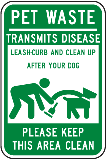 Pet Waste Transmits Disease - Please Keep This Area Clean Metal Sign, Reflective/Non, Various Sizes, Holes, Overlaminate Y/N, Quality Materials, Long Life pet waste transmits disease sign,aluminum pet waste transmits disease sign,metal pet waste transmits disease sign,reflective pet waste transmits disease sign,non-reflective pet waste transmits disease sign,12 18 24 pet waste transmits disease sign,hi high intensity pet waste transmits disease sign,engineer grade pet waste transmits disease sign,good price pet waste transmits disease sign,best price pet waste transmits disease sign,long-lasting pet waste transmits disease sign,quality pet waste transmits disease sign,good value pet waste transmits disease sign,best value pet waste transmits disease sign,