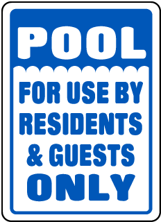 Pool for Use by Residents Metal Sign, Reflective/Non, Various Sizes, Holes, Overlaminate Y/N, Quality Materials, Long Life pool residents guests only sign,aluminum pool residents guests only sign,metal pool residents guests only sign,reflective pool residents guests only sign,non-reflective pool residents guests only sign,12 18 24 pool residents guests only sign,hi high intensity pool residents guests only sign,engineer grade pool residents guests only sign,good price pool residents guests only sign,best price pool residents guests only sign,long-lasting pool residents guests only sign,quality pool residents guests only sign,good value pool residents guests only sign,best value pool residents guests only sign,
