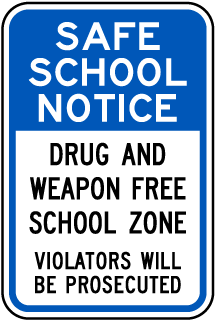 Safe School Notice - Drug and Weapon Free Metal Sign, Reflective/Non, Various Sizes, Holes, Overlaminate Y/N, Quality Materials, Long Life safe school notice drug weapon free sign,aluminum safe school notice drug weapon free sign,metal safe school notice drug weapon free sign,reflective safe school notice drug weapon free sign,non-reflective safe school notice drug weapon free sign,12 18 24 safe school notice drug weapon free sign,hi high intensity safe school notice drug weapon free sign,engineer grade safe school notice drug weapon free sign,good price safe school notice drug weapon free sign,best price safe school notice drug weapon free sign,long-lasting safe school notice drug weapon free sign,quality safe school notice drug weapon free sign,good value safe school notice drug weapon free sign,best value safe school notice drug weapon free sign,
